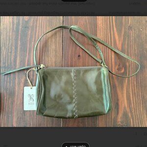 HOBO NWT Leather Shoulderbag Purse Handbag Mistletoe Green Olive Women's NEW